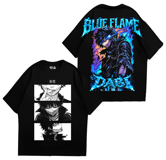 OVERSIZE BLUE FLAME DABI