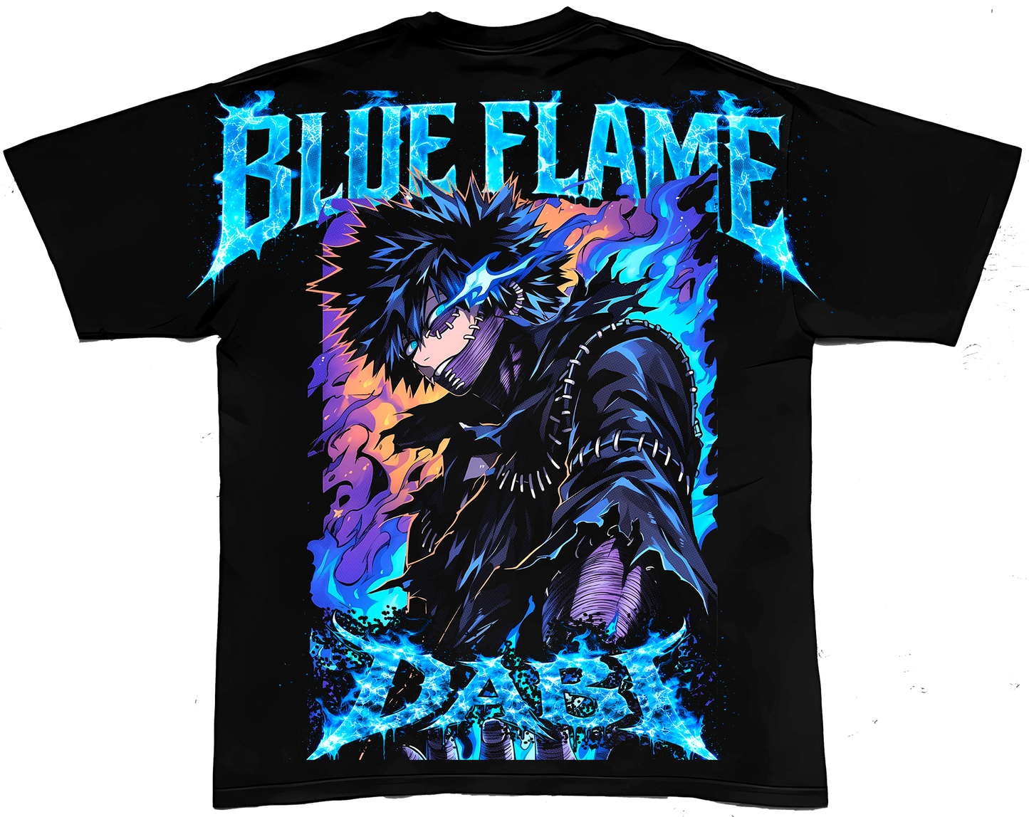 OVERSIZE BLUE FLAME DABI