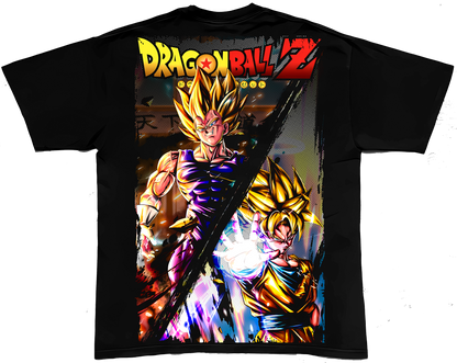 OVERSIZE MAJIN VEGETA VS GOKU