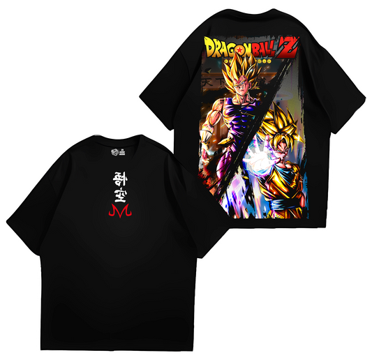 OVERSIZE MAJIN VEGETA VS GOKU