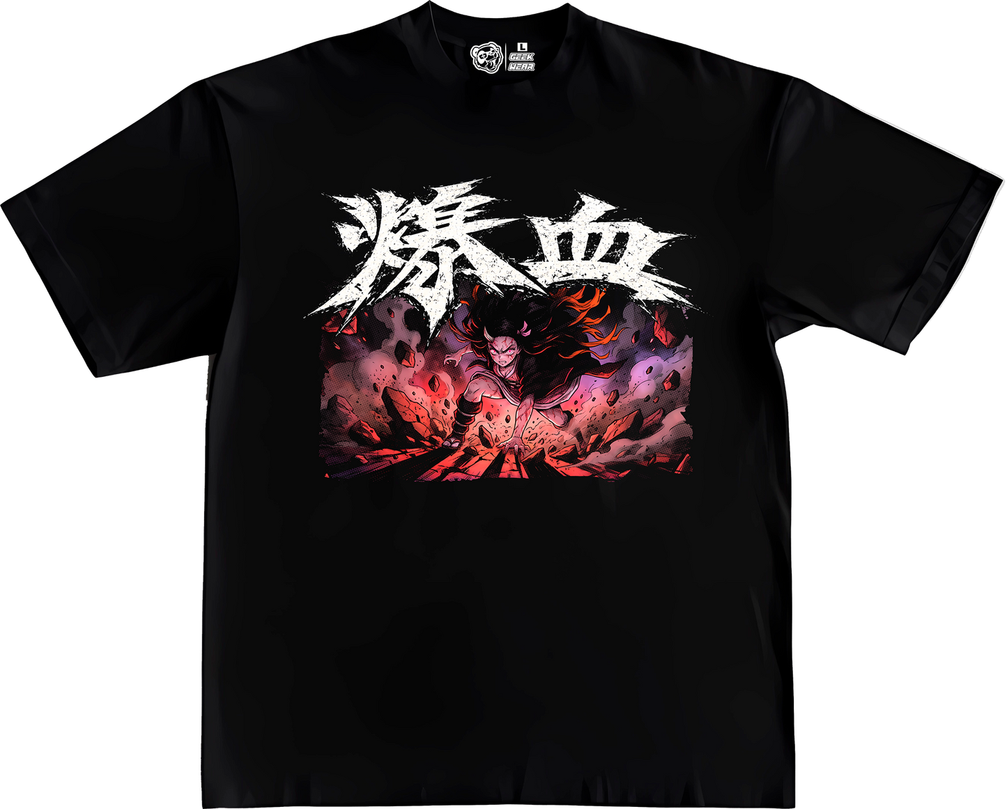 OVERSIZE BLOOD EXPLOSION